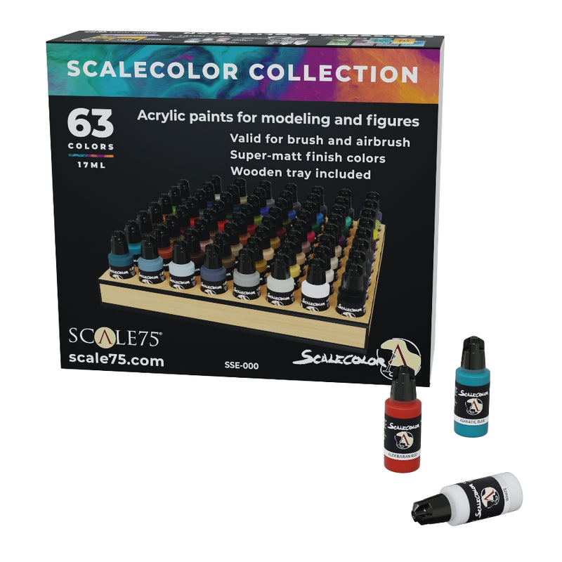 Scalecolor Collection (63 pinturas) - Scale75: Set de Pinturas