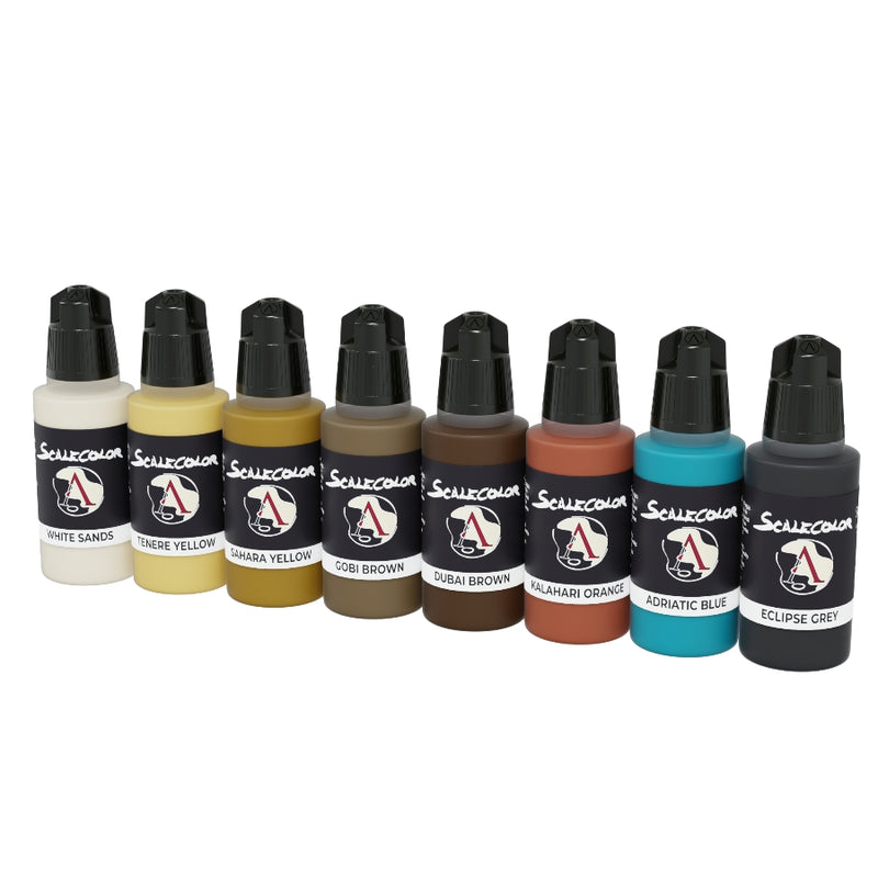 Scalecolor: NMM Gold and Copper Paint Set - Scale75: Set de Pinturas