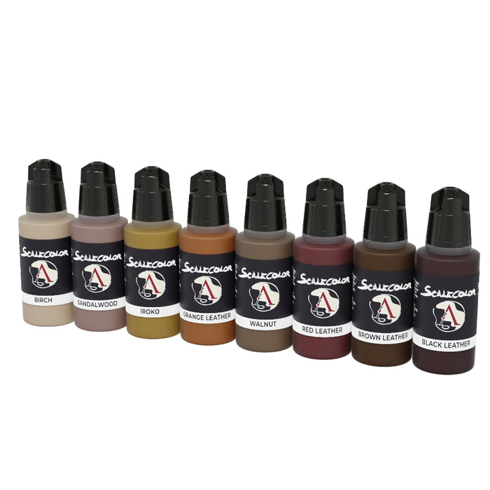 Wood and Leather Paint Set - Scale75: Scalecolor Paint Set