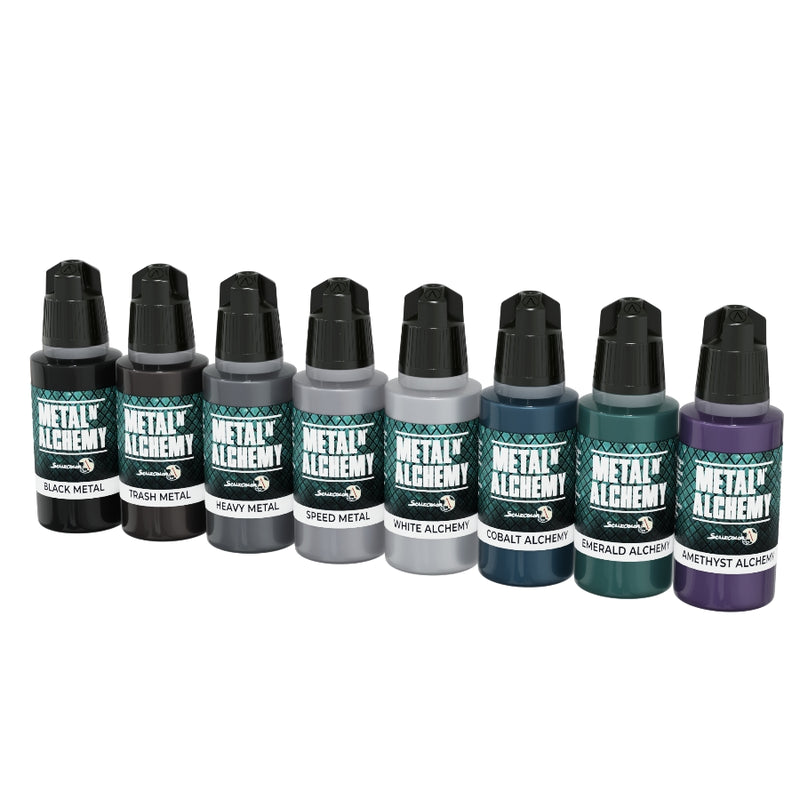 Scalecolor: Metal'n Alchemy Steel Series - Scale75: Set de Pinturas