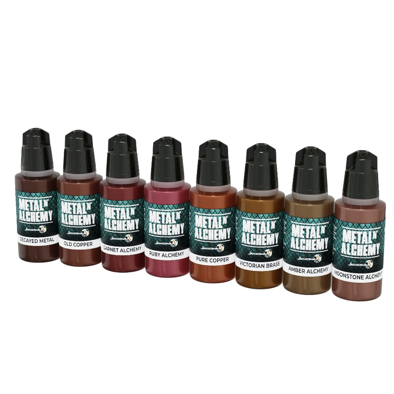 Scalecolor: Metal'n Alchemy Copper Series - Scale75: Set de Pinturas