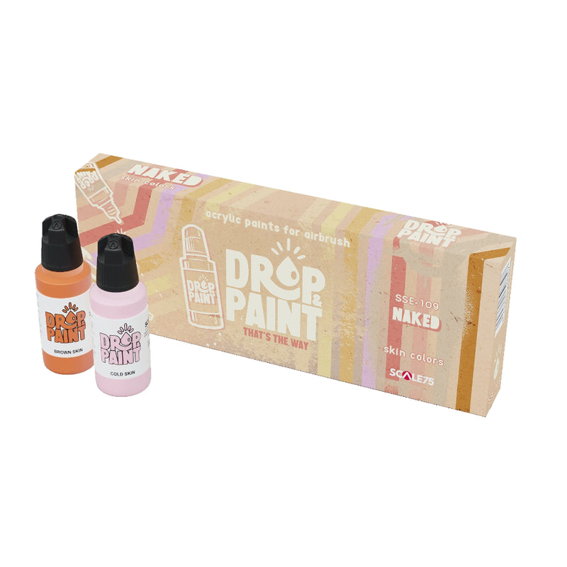 Drop & Paint: Naked - Scale75: Set de Pinturas