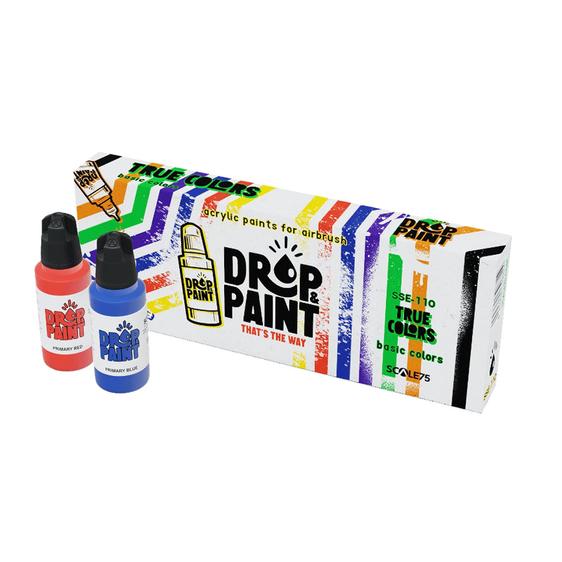 Drop & Paint: True Colors - Scale75: Set de Pinturas