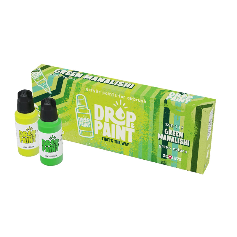 Drop & Paint: Green Malinashi - Scale75: Set de Pinturas