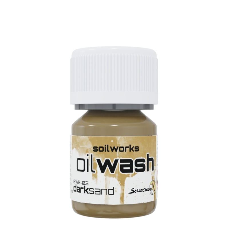 Oil Wash Dark Sand (30 ml) – Scale75: Soilworks