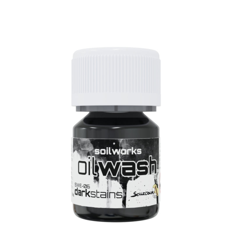 Oil Wash Dark Stains (30 ml) – Scale75: Soilworks