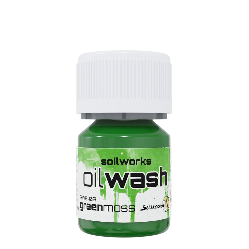 Oil Wash Green Moss (30 ml) – Scale75: Soilworks