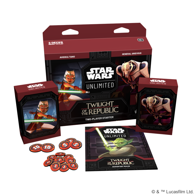 Star Wars: Unlimited - Twilight of the Republic: Two-Player Starter (Inglés)
