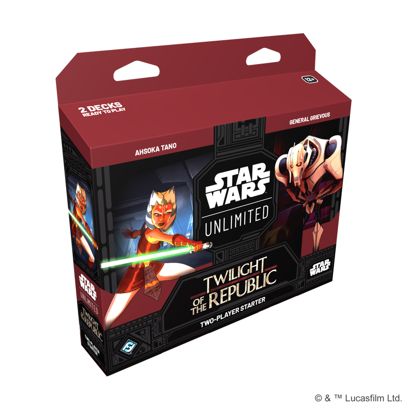 Star Wars: Unlimited - Twilight of the Republic: Two-Player Starter (Inglés)