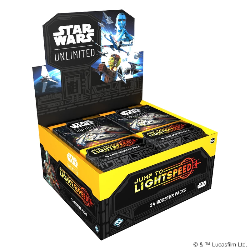Jump to Lightspeed: Booster Display Box (Inglés) - Star Wars: Unlimited