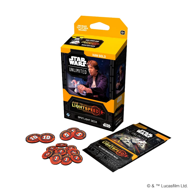 Star Wars Unlimited - Jump to Lightspeed: Han Solo Deck (Inglés)