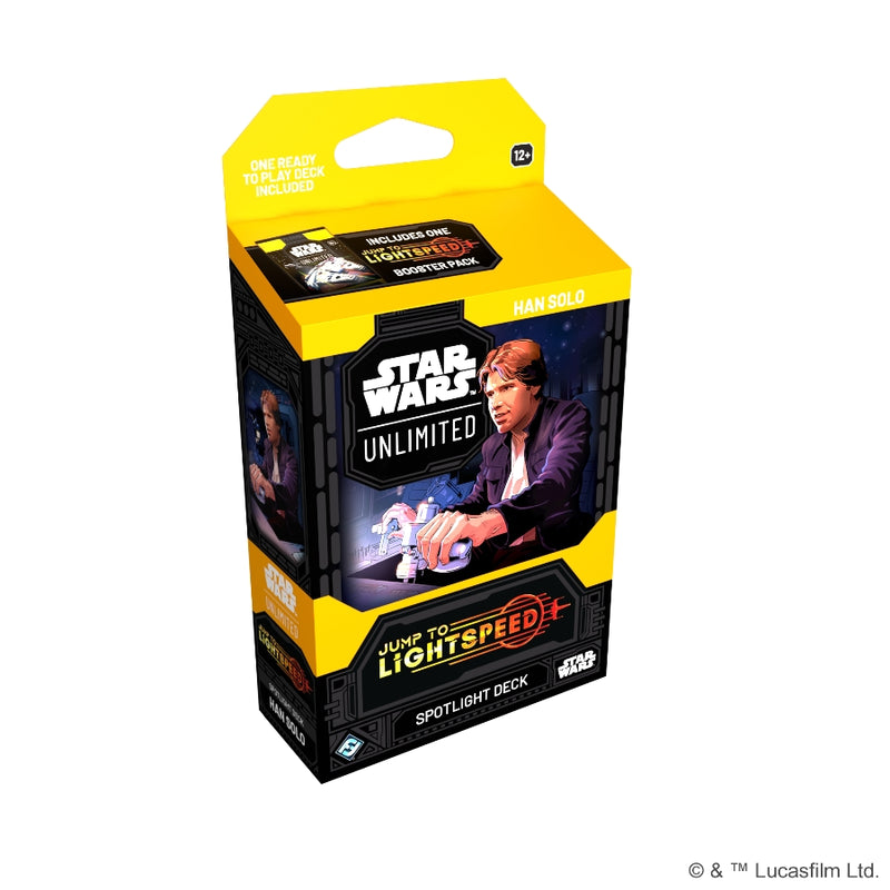 Star Wars Unlimited - Jump to Lightspeed: Han Solo Deck (Inglés)