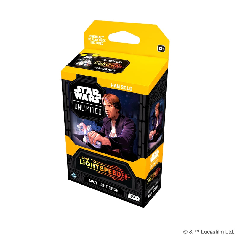 Star Wars Unlimited - Jump to Lightspeed: Han Solo Deck (Inglés)