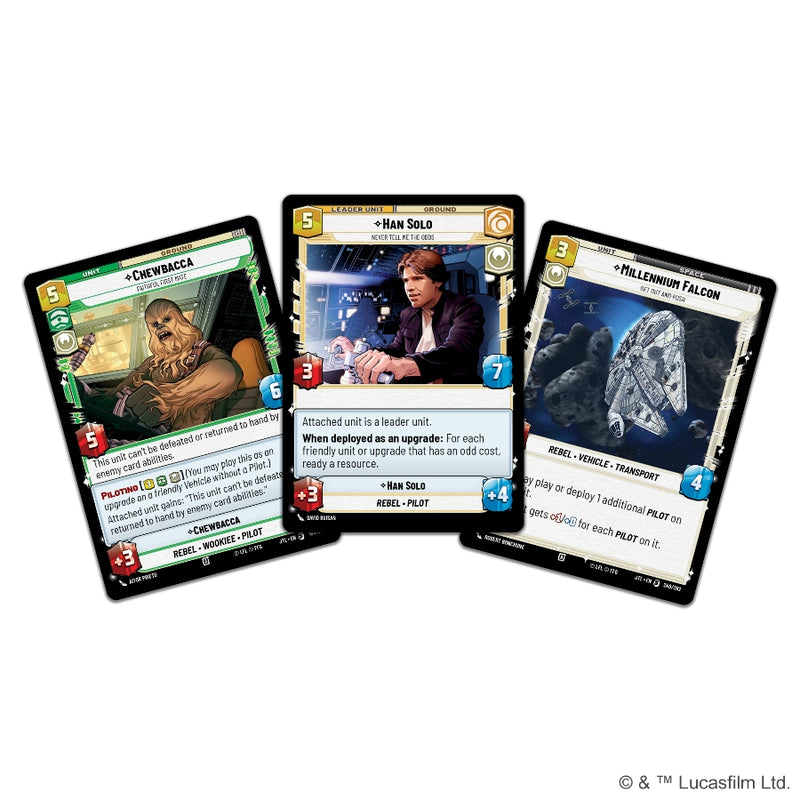 Star Wars Unlimited - Jump to Lightspeed: Han Solo Deck (Inglés)