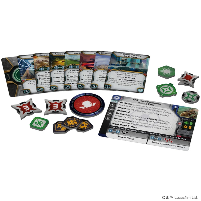 AAT Trade Federation Battle Tank Unit Expansion (English) - Star Wars: Legion