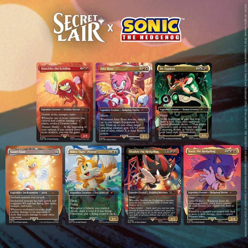 Secret Lair x Sonic: Friends & Foes (Regular) - Magic: The Gathering