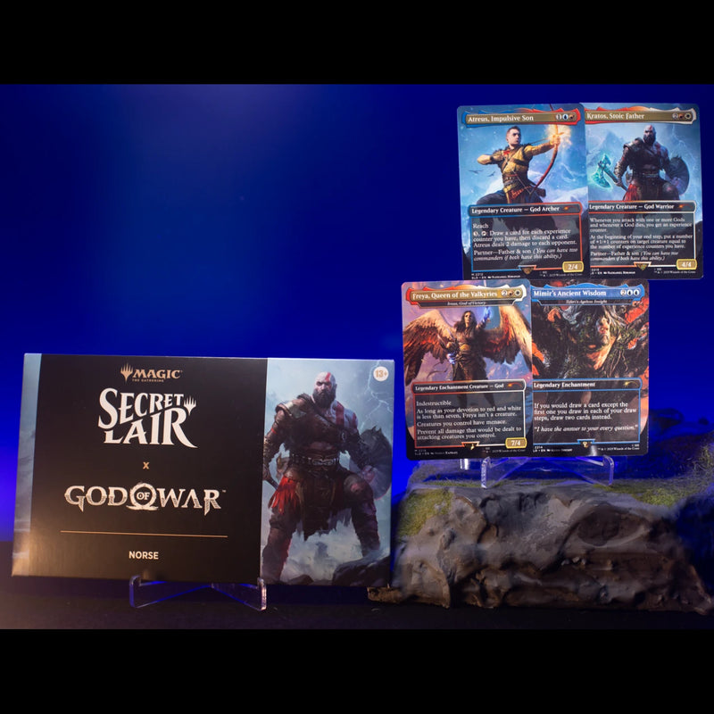 Secret Lair x Paystation: God of War: Norse (Regular) - Magic: The Gathering