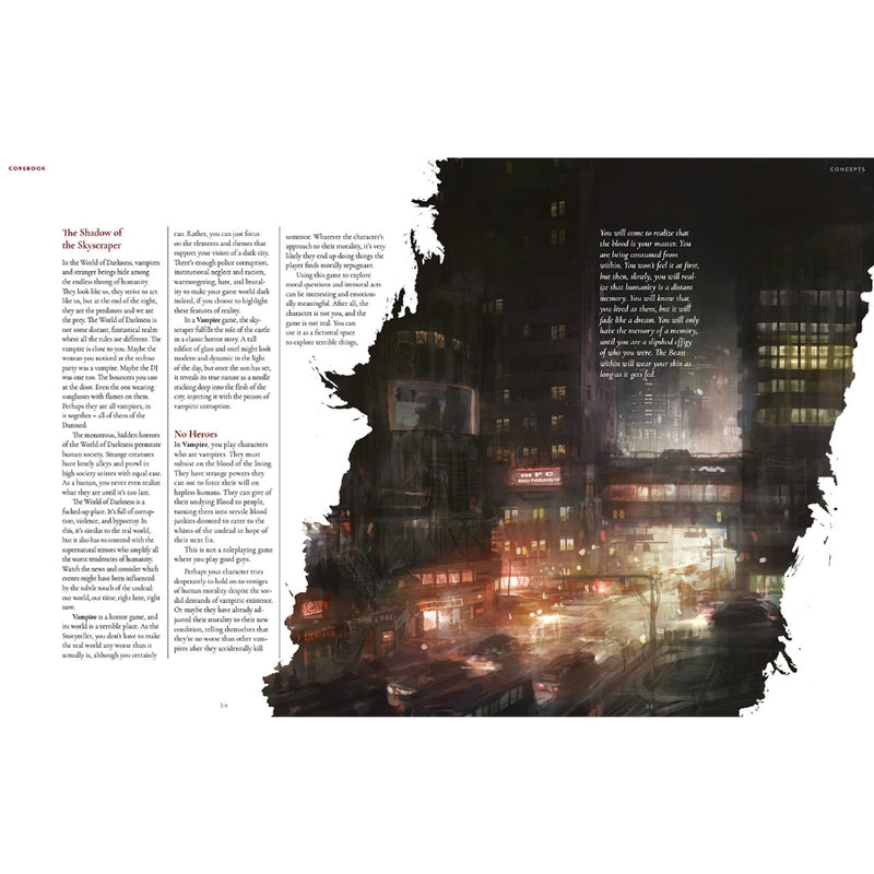 Vampire: The Masquerade 5th Edition Roleplaying Game Core Rulebook (Inglés)