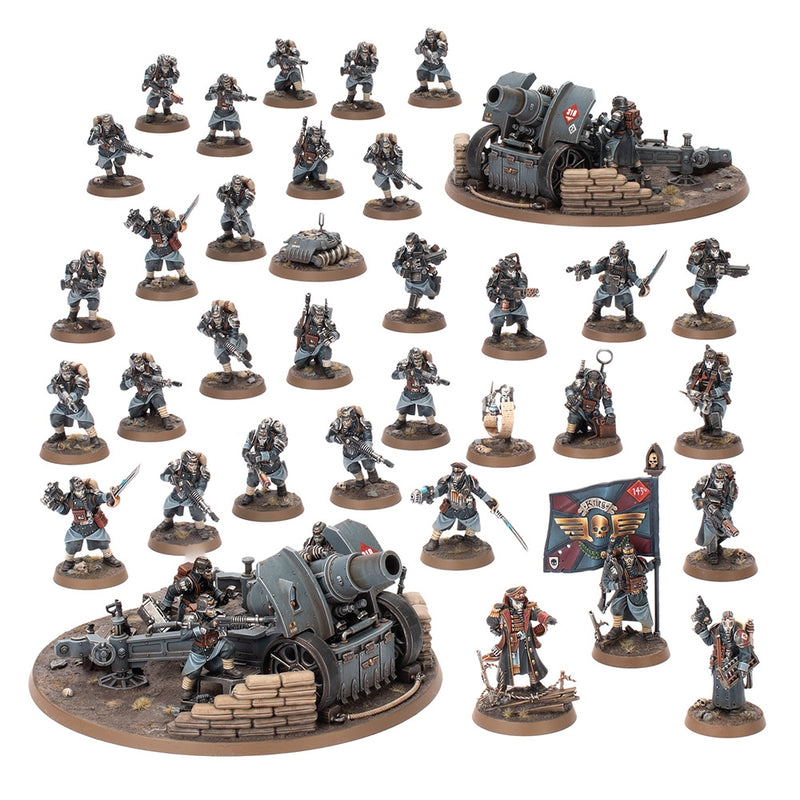 Astra Militarum: Krieg Siege Platoon - WH40k: Battleforce 2025