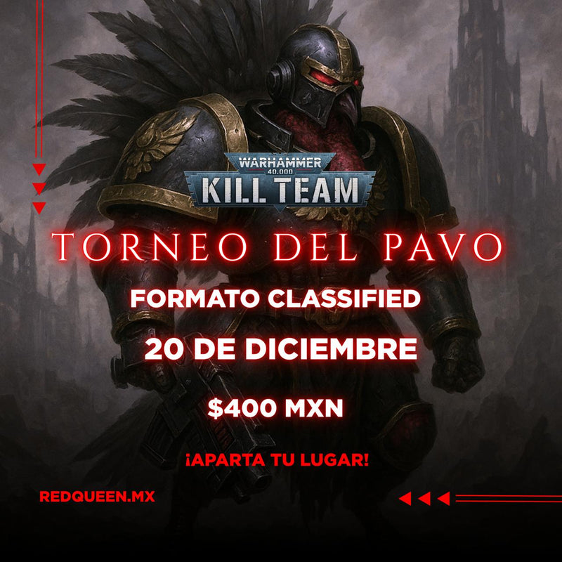 Entrada a Torneo del Pavo Kill Team 20/12/25
