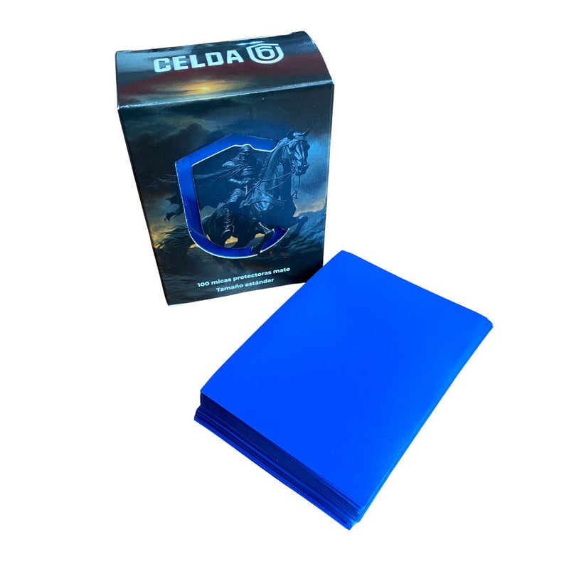 Fundas Protectoras Azul Marino (100u, tamaño estándar) – Celda 6