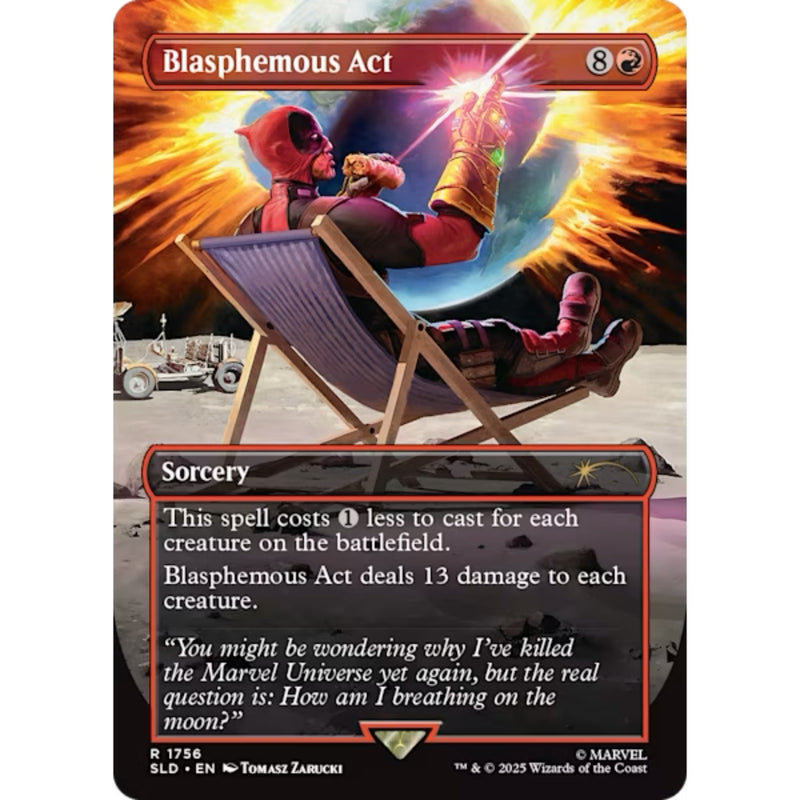 Secret Lair x Marvel's Deadpool: April Pool's Day! (Non-Foil Edition) - Magic: The Gathering