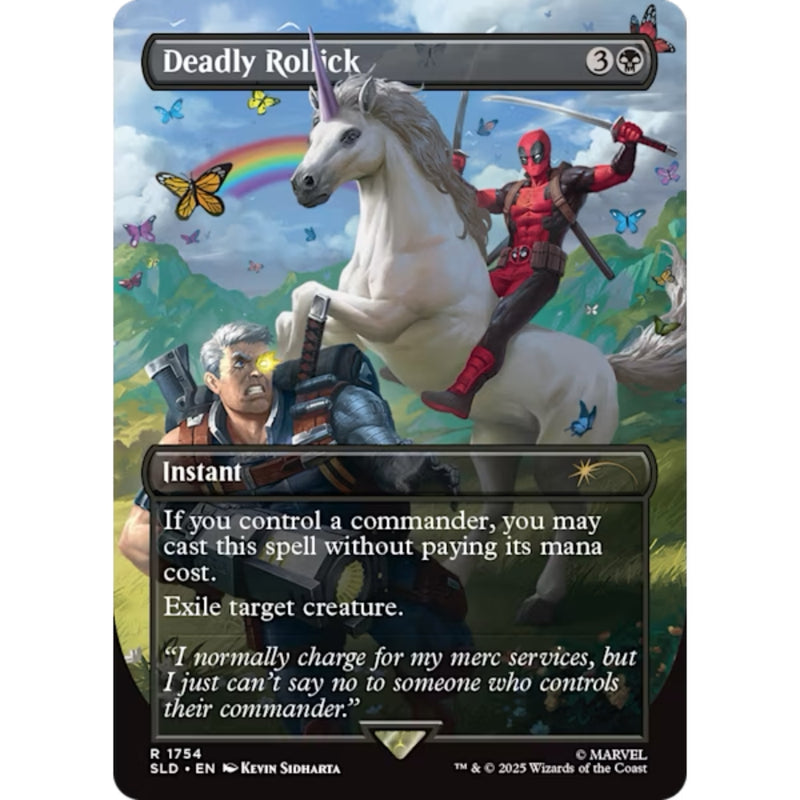 Secret Lair x Marvel's Deadpool: April Pool's Day! (Non-Foil Edition) - Magic: The Gathering