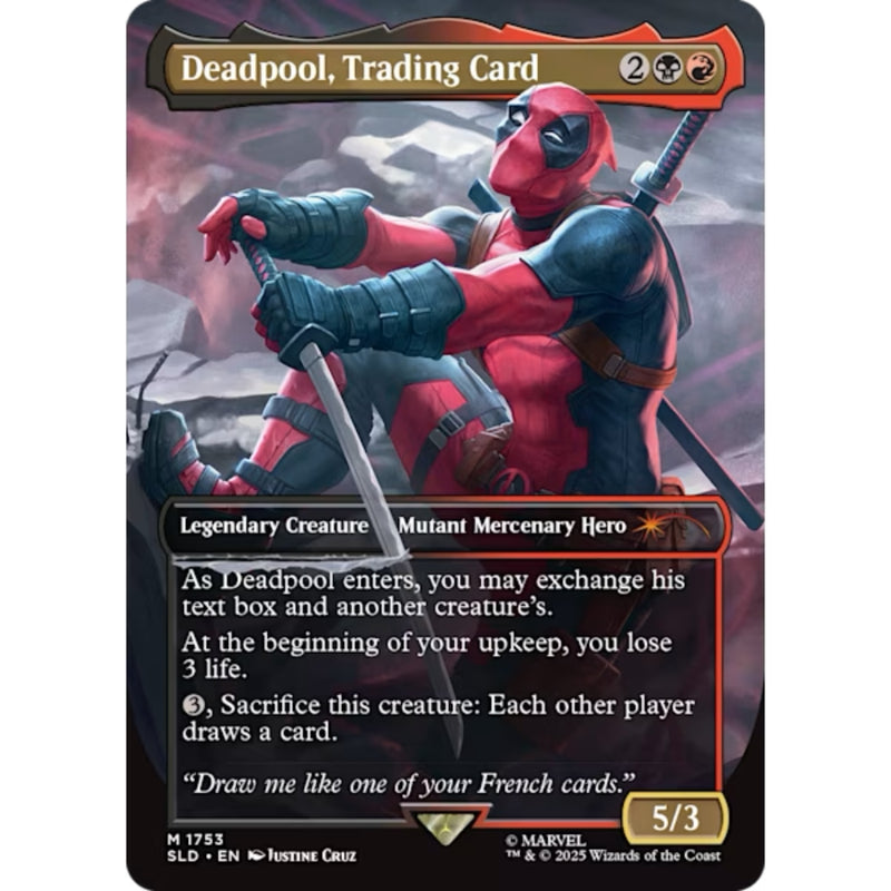 Secret Lair x Marvel's Deadpool: April Pool's Day! (Non-Foil Edition) - Magic: The Gathering
