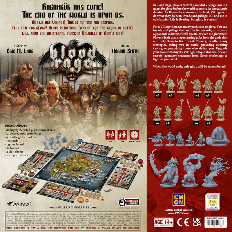 Blood Rage Core Set (English)