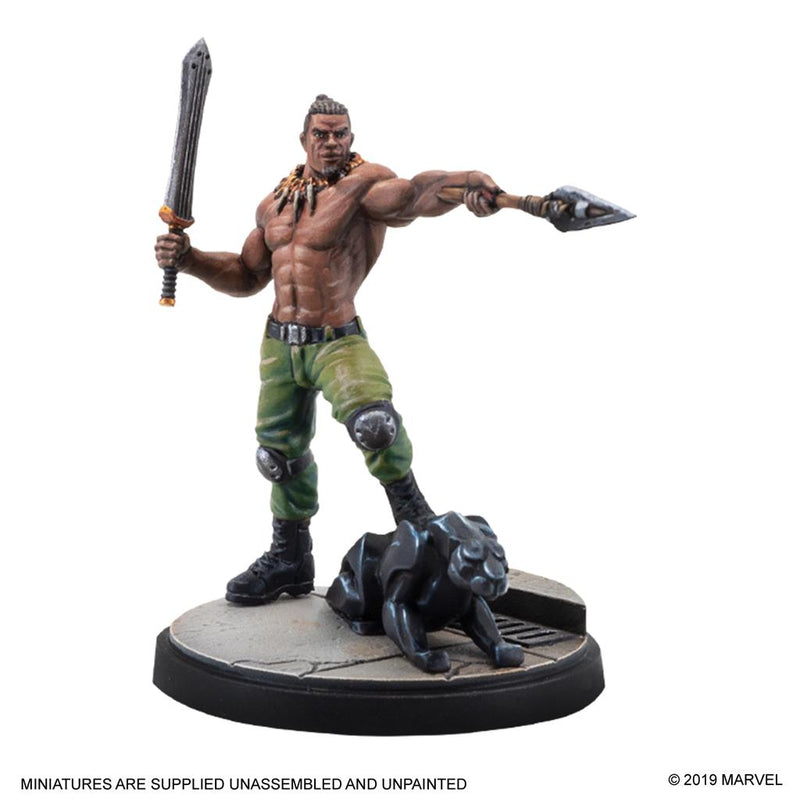 Black Panther & Killmonger - Marvel: Crisis Protocol