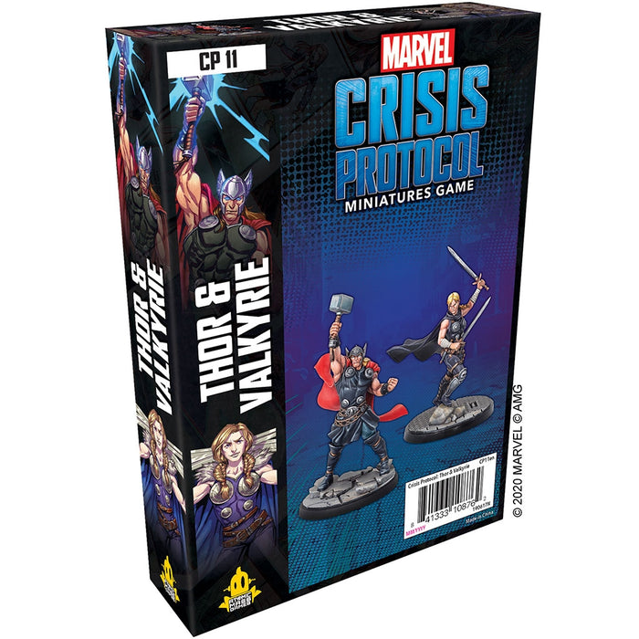 Thor and Valkyrie - Marvel: Crisis Protocol