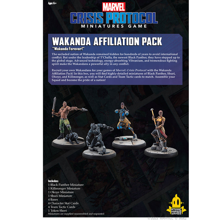 Wakanda Affiliation Pack - Marvel: Crisis Protocol