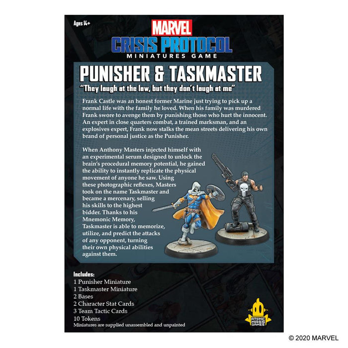 Punisher & Taskmaster - Marvel: Crisis Protocol