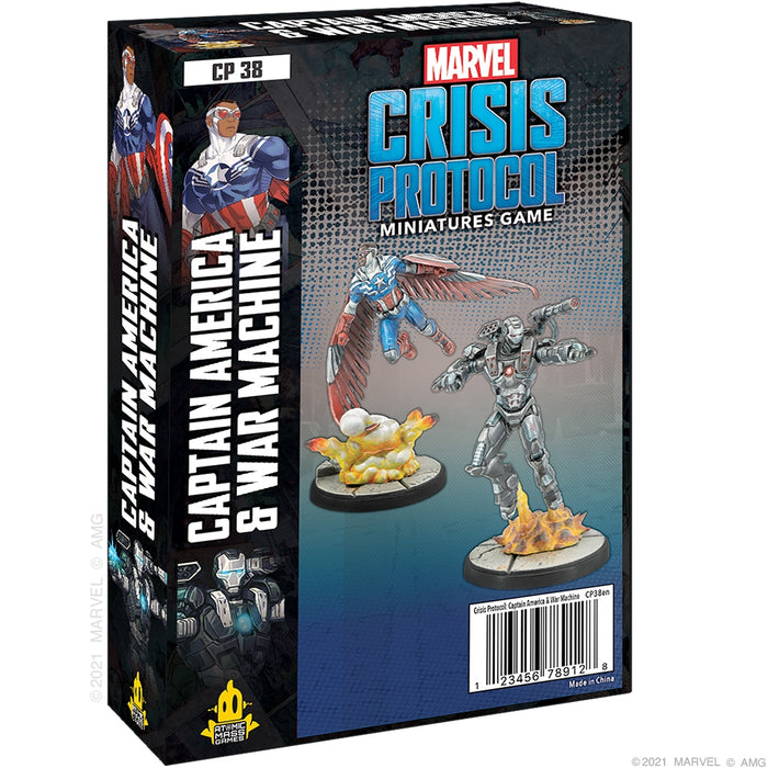 Captain America & War Machine - Marvel: Crisis Protocol
