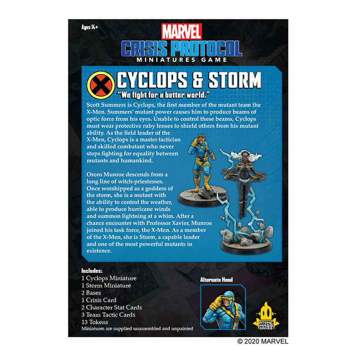 Cyclops & Storm  - Marvel: Crisis Protocol