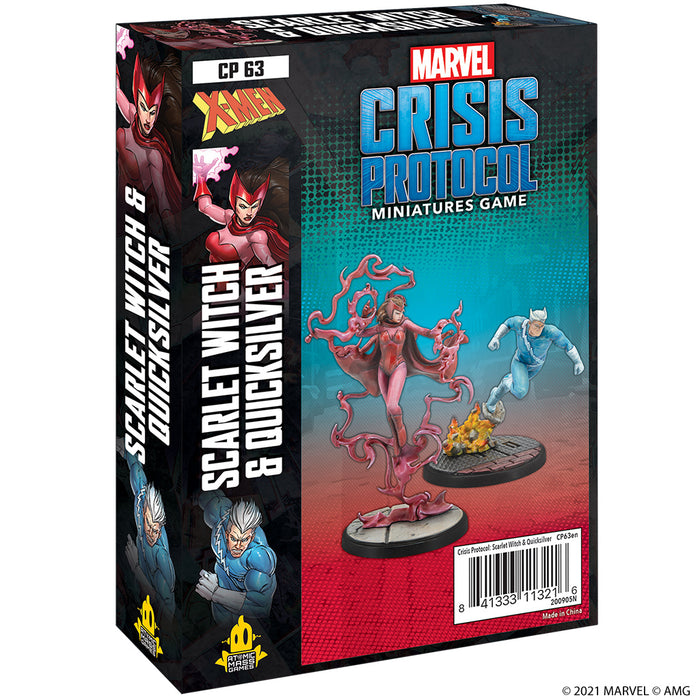 Scarlet Witch & Quicksilver - Marvel: Crisis Protocol