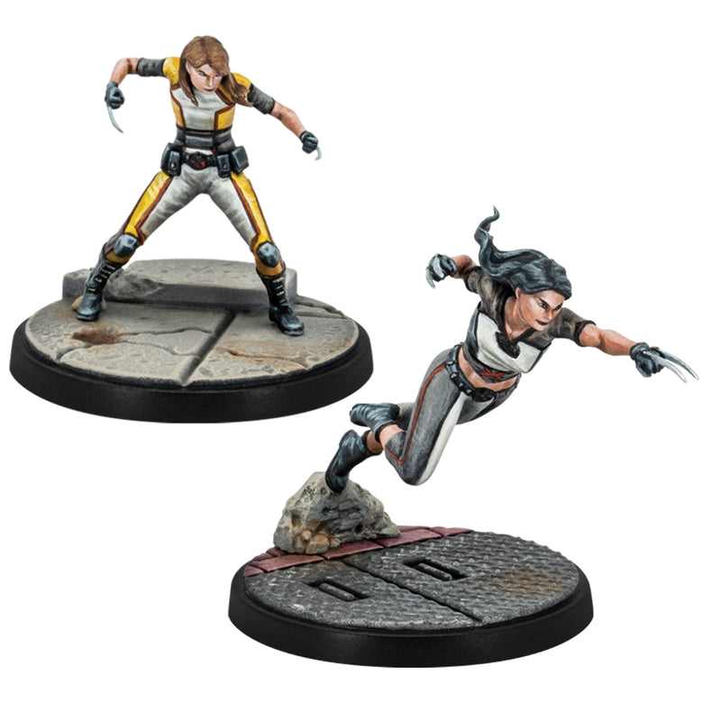 X-23 & Honey Badger - Marvel: Crisis Protocol