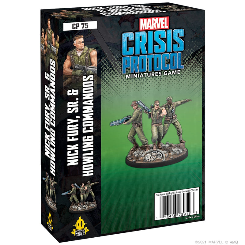 Nick Fury, Sr. & Howling Commandos - Marvel: Crisis Protocol