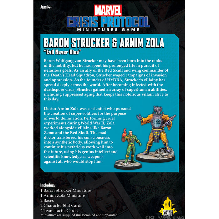 Baron Strucker & Arnim Zola - Marvel: Crisis Protocol