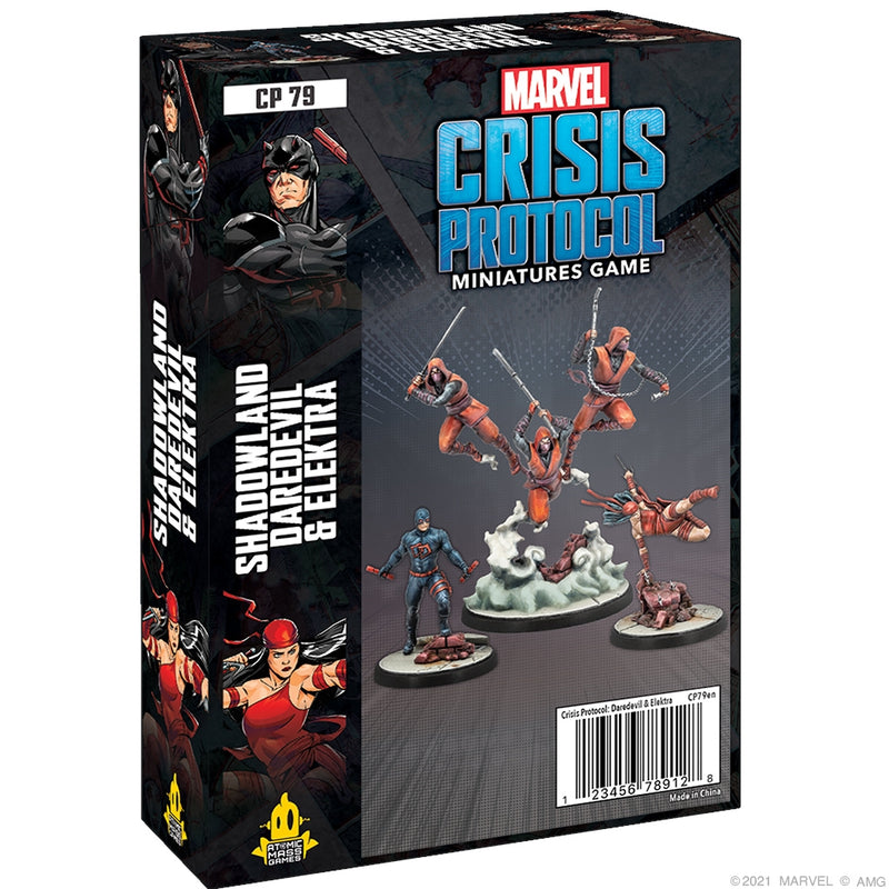 Shadowland Daredevil & Elektra - Marvel: Crisis Protocol