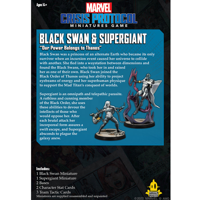 Black Swan & Supergiant - Marvel: Crisis Protocol