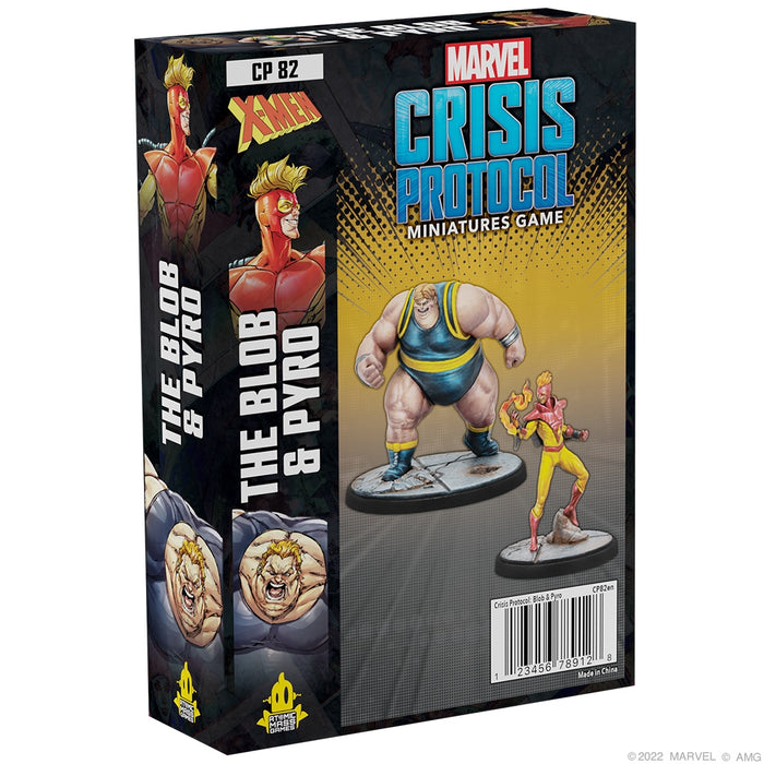 The Blob & Pyro - Marvel: Crisis Protocol