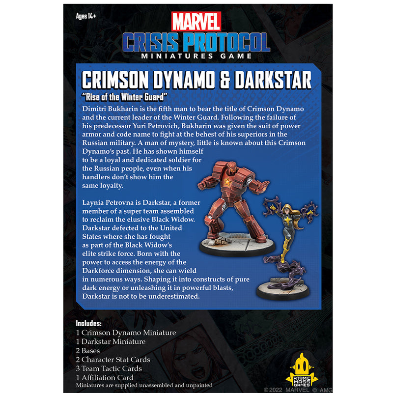 Crimson Dynamo & Dark Star - Marvel: Crisis Protocol