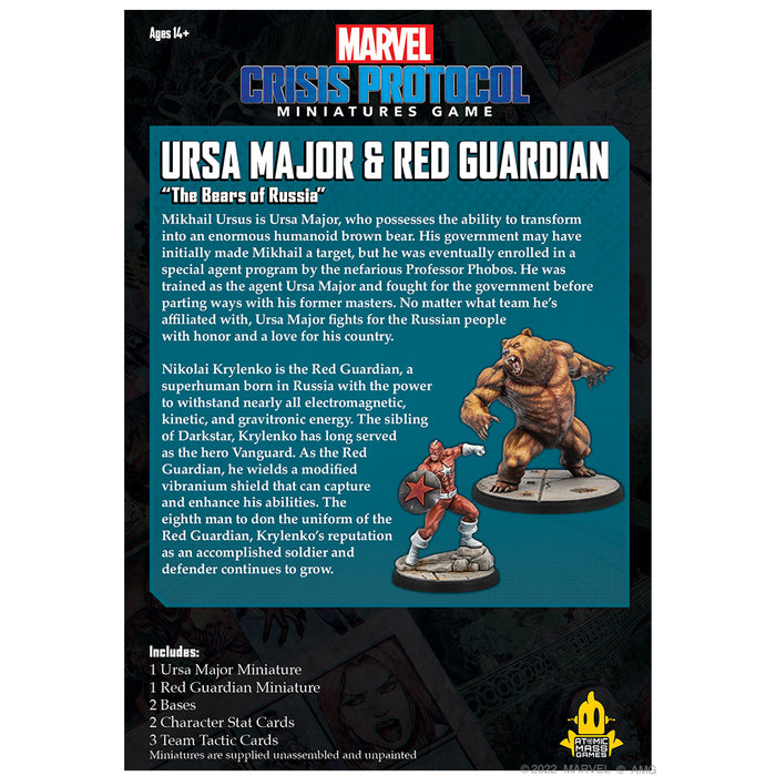Red Guardian & Ursa Major - Marvel: Crisis Protocol