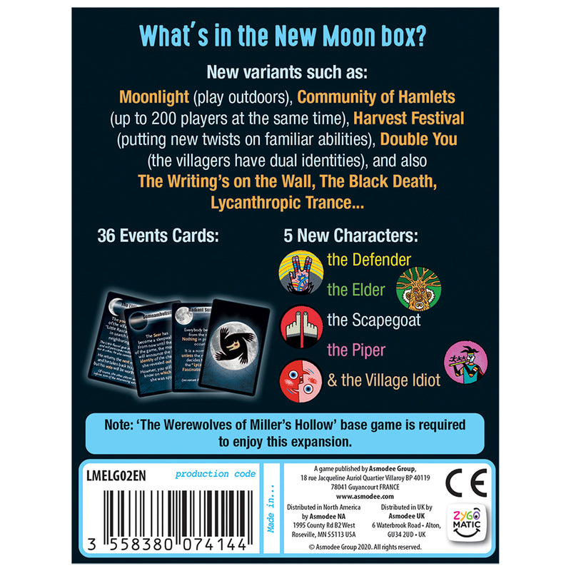 The Werewolves of Miller's Hollow: New Moon Expansion