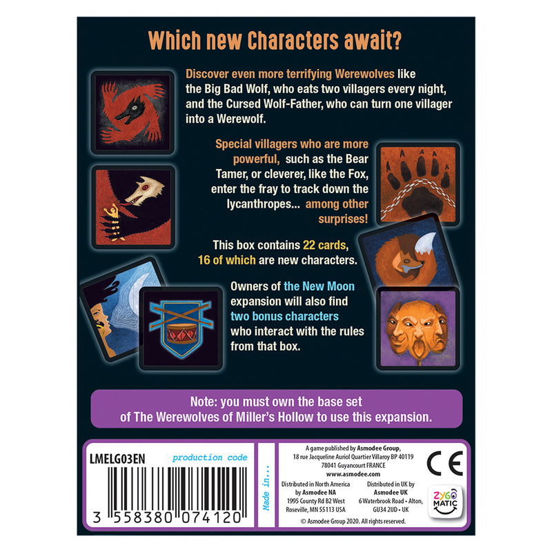 The Werewolves of Miller's Hollow: Characters