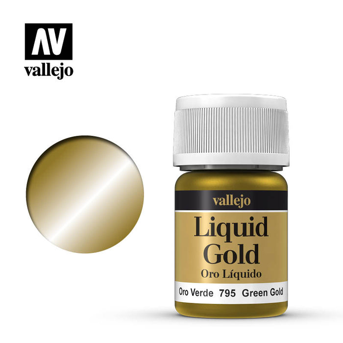 70.795 Green Gold (35ml) - Vallejo: Liquid Gold
