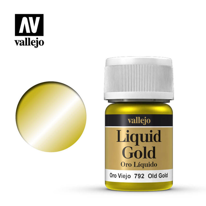 70.792 Old Gold (35ml) - Vallejo: Liquid Gold