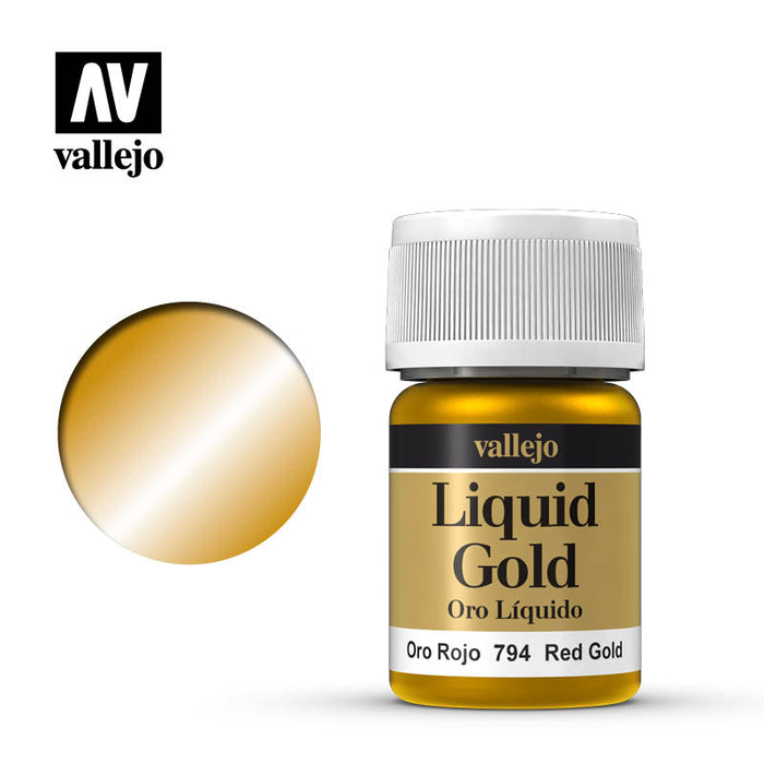 70.794 Red Gold (35ml) - Vallejo: Liquid Gold