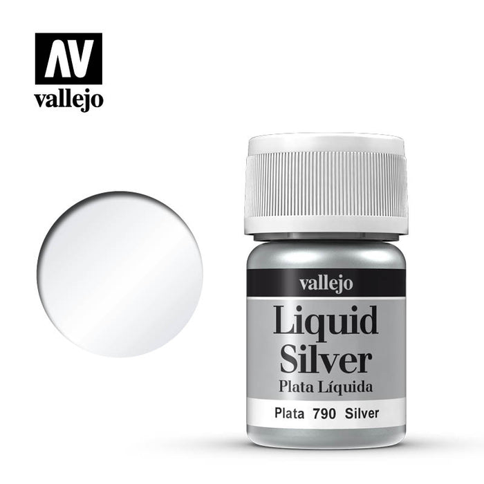 70.790 Silver (35ml) - Vallejo: Liquid Gold